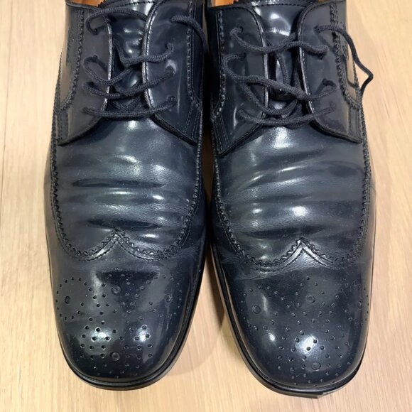 GUCCI Navy Oxford Dress Shoes – EU 41 / US 8 - Picture 8 of 10